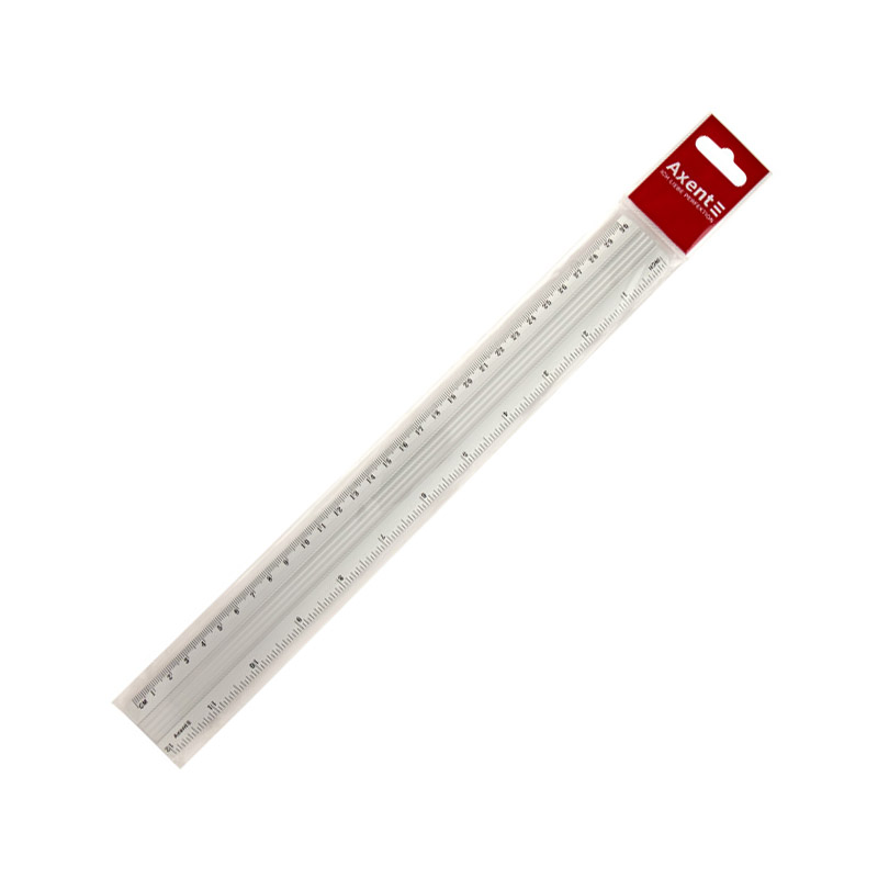 Лінійка алюмінієва Axent 7430-A, 30 см